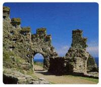 Tintagel - Rovine del castello di Re Art